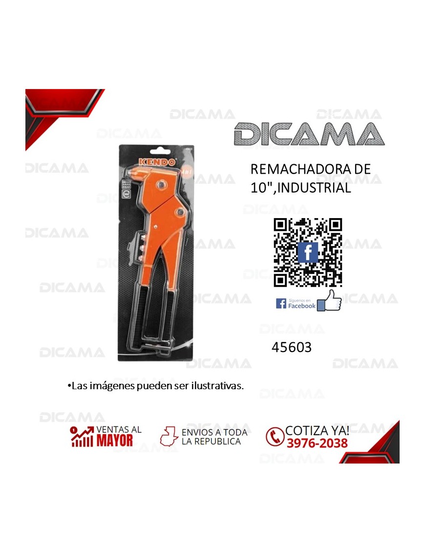 REMACHADORA DE 11 1/2" INDUSTRIAL
