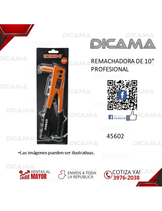 REMACHADORA DE 10" PROFESIONAL
