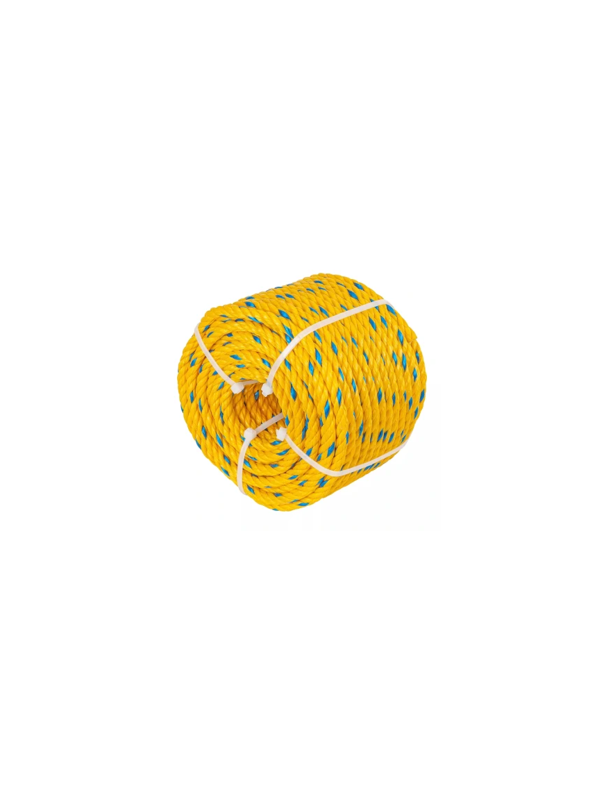 ROLLO DE CUERDA 8MM 5/16 PROLIPILENO AMARILLO
