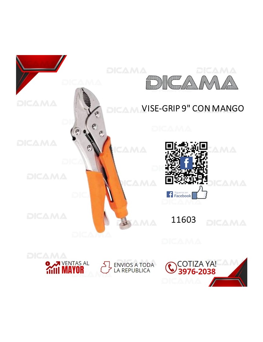 VISE-GRIP 9" CON MANGO