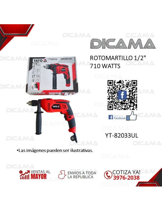 ROTOMARTILLO 1/2" 710 WATTS