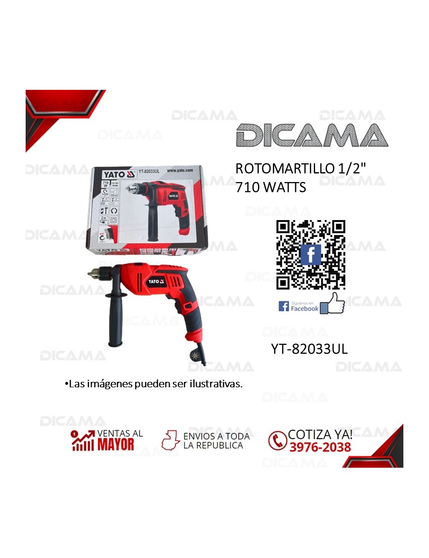 ROTOMARTILLO 1/2" 710 WATTS