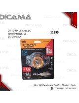 LINTERNA DE LED PARA CABEZA 800 LUMENES 4 BATERIAS