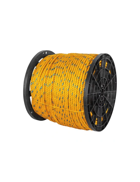 CUERDA METRO 11MM 7/16POLIPROPILENO AMARILLO