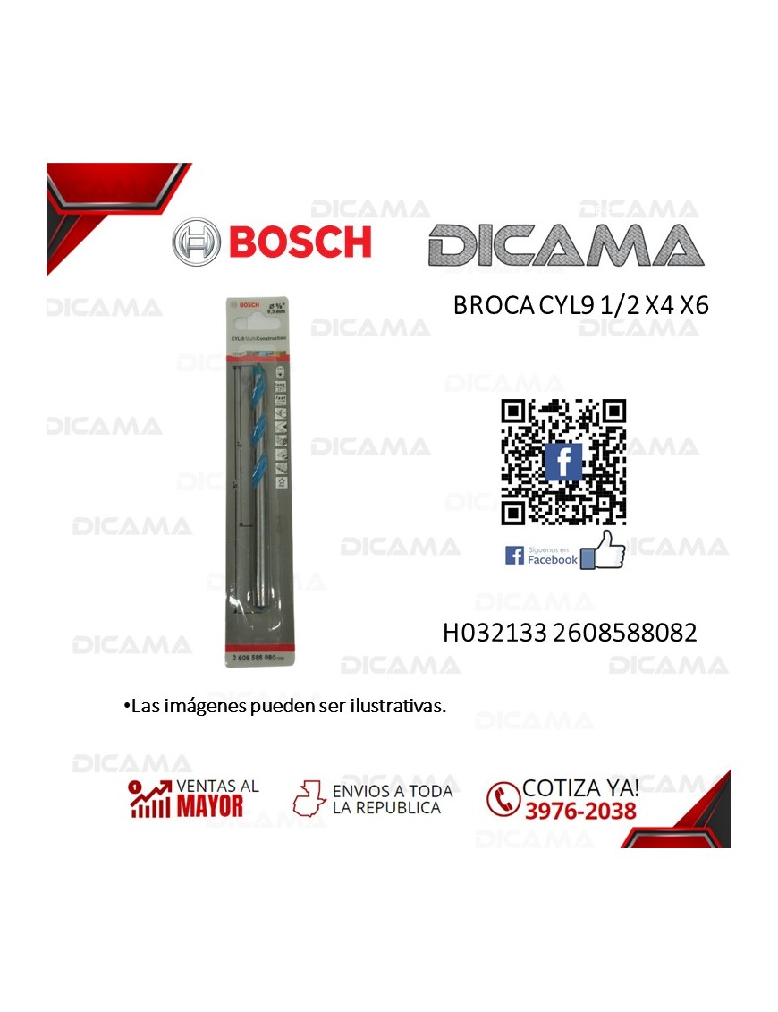 BROCA CYL9 1/2 X4 X6