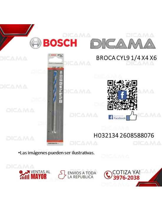 BROCA CYL9 1/4 X4 X6