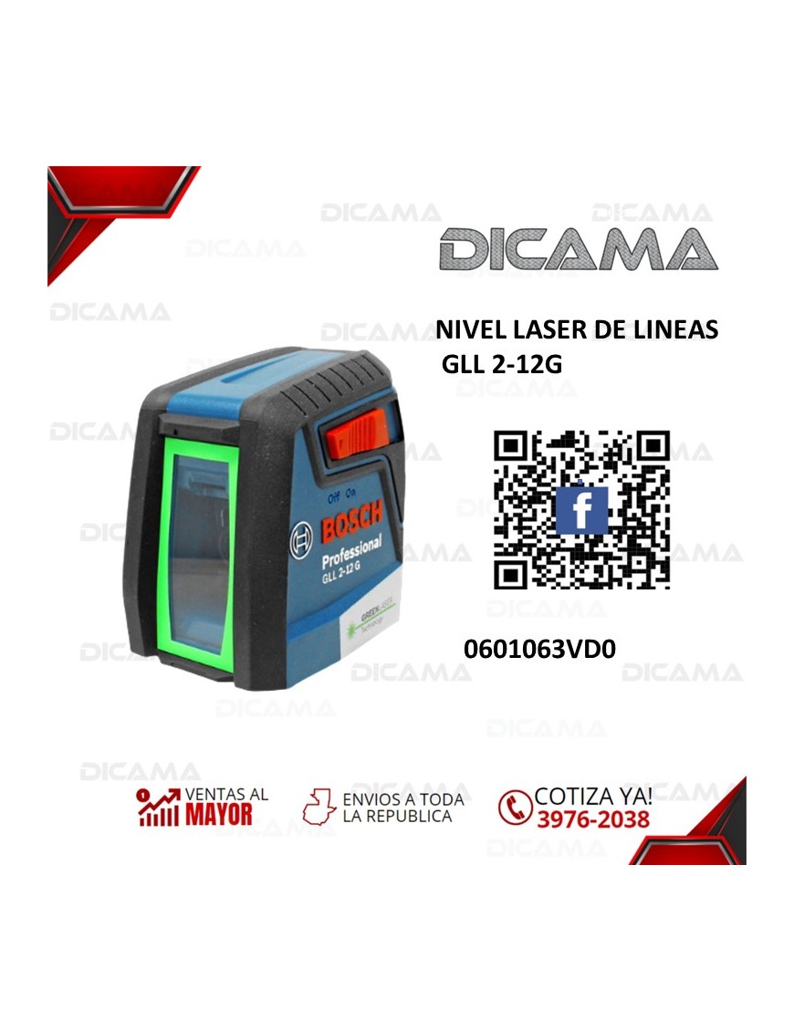 NIVEL LASER DE LINEAS GLL 2-12G