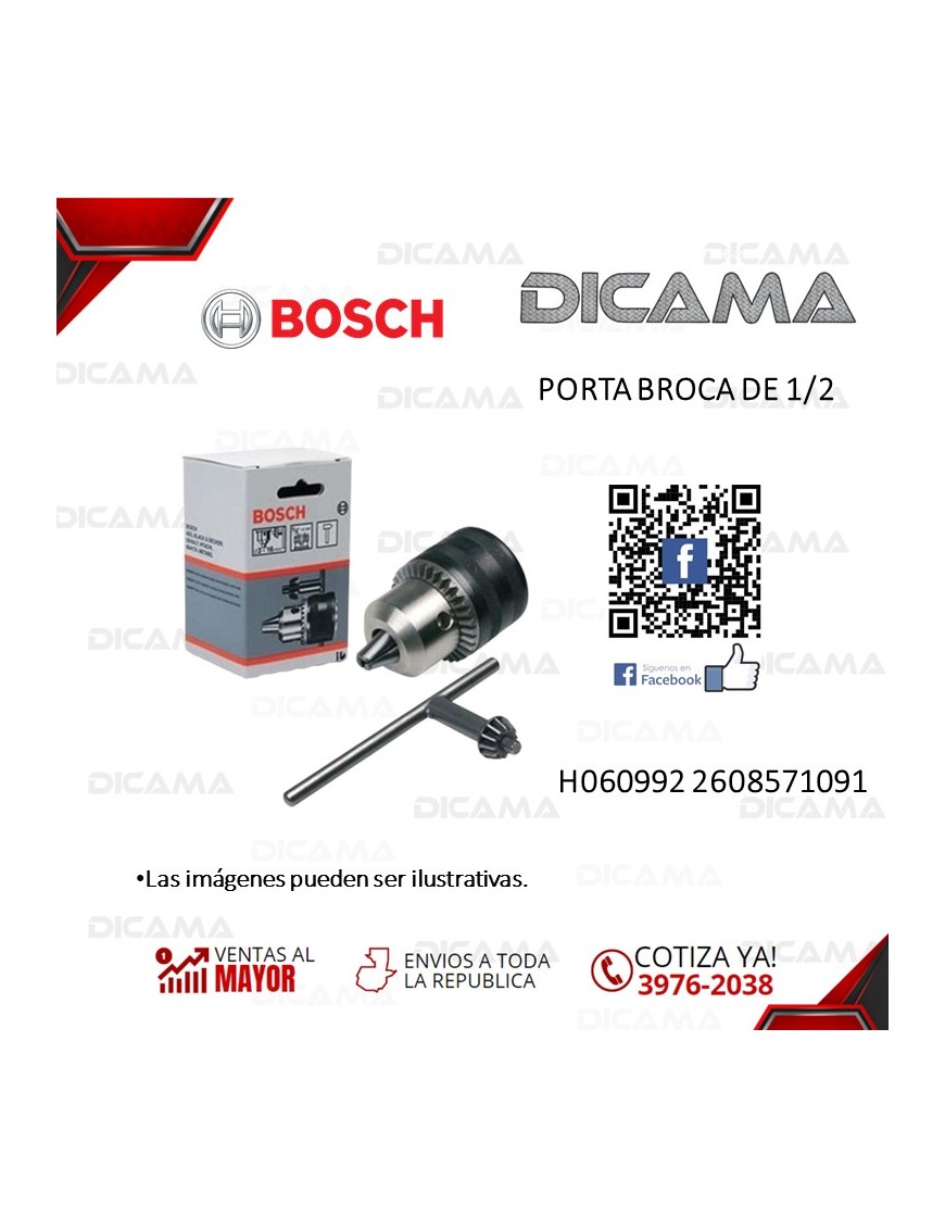 MANDRIL BROCA DE 1/2