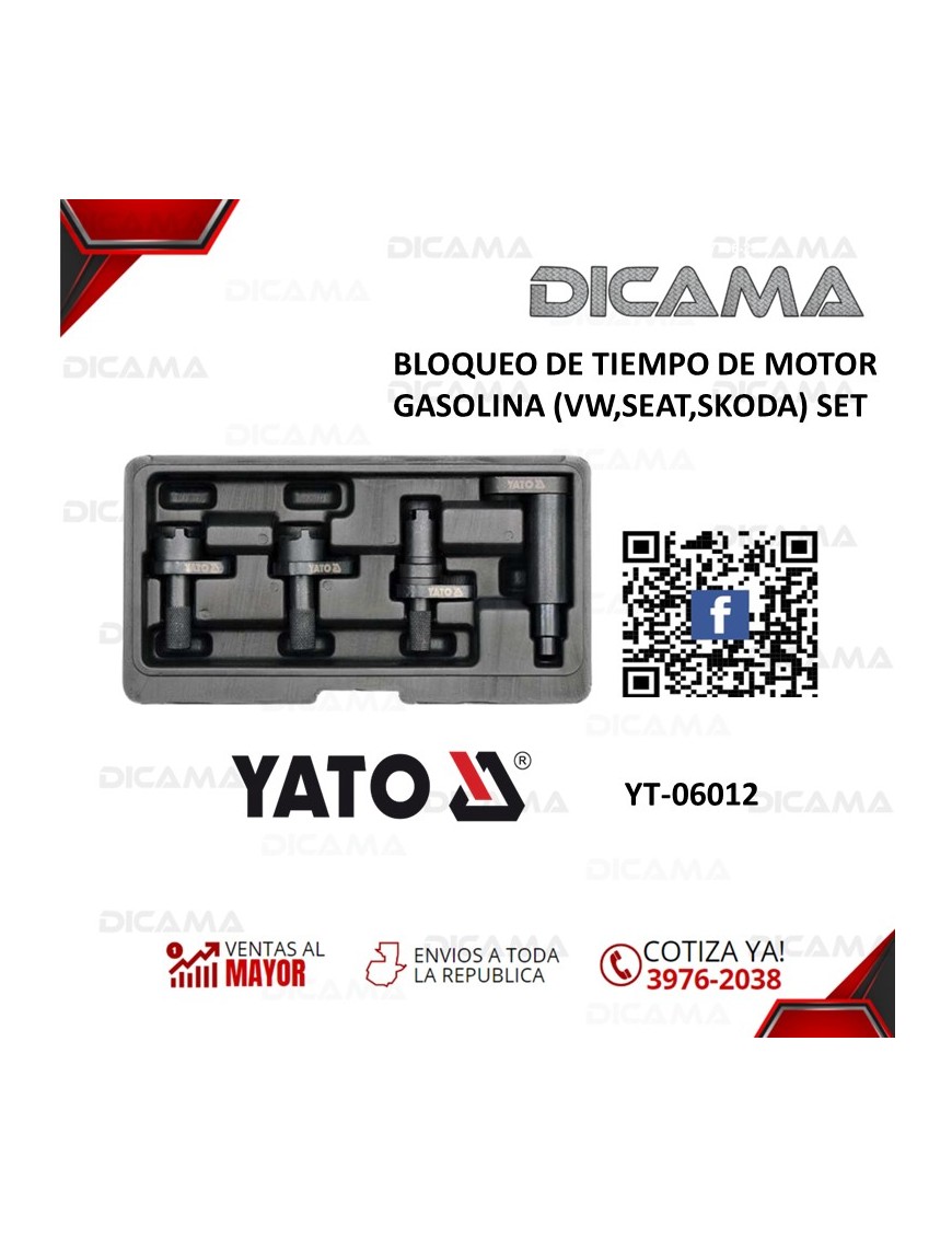 BLOQUEO DE TIEMPO DE MOTOR GASOLINA (VW,SEAT,SKODA) SET