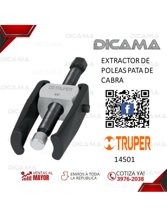 EXTRACTOR DE POLEAS PATA DE CABRA