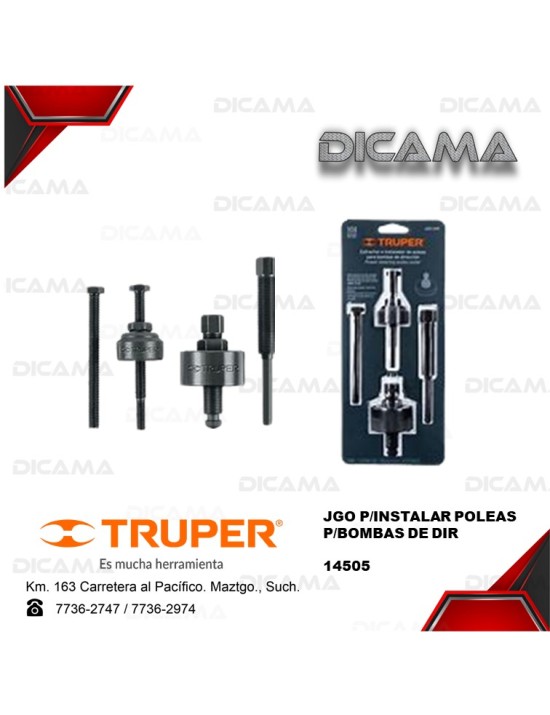EXTRACTOR DE BOMBAS DE DIRECCION