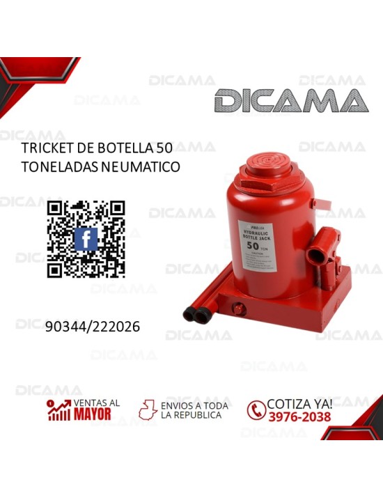 TRICKET DE BOTELLA 50 TONELADAS