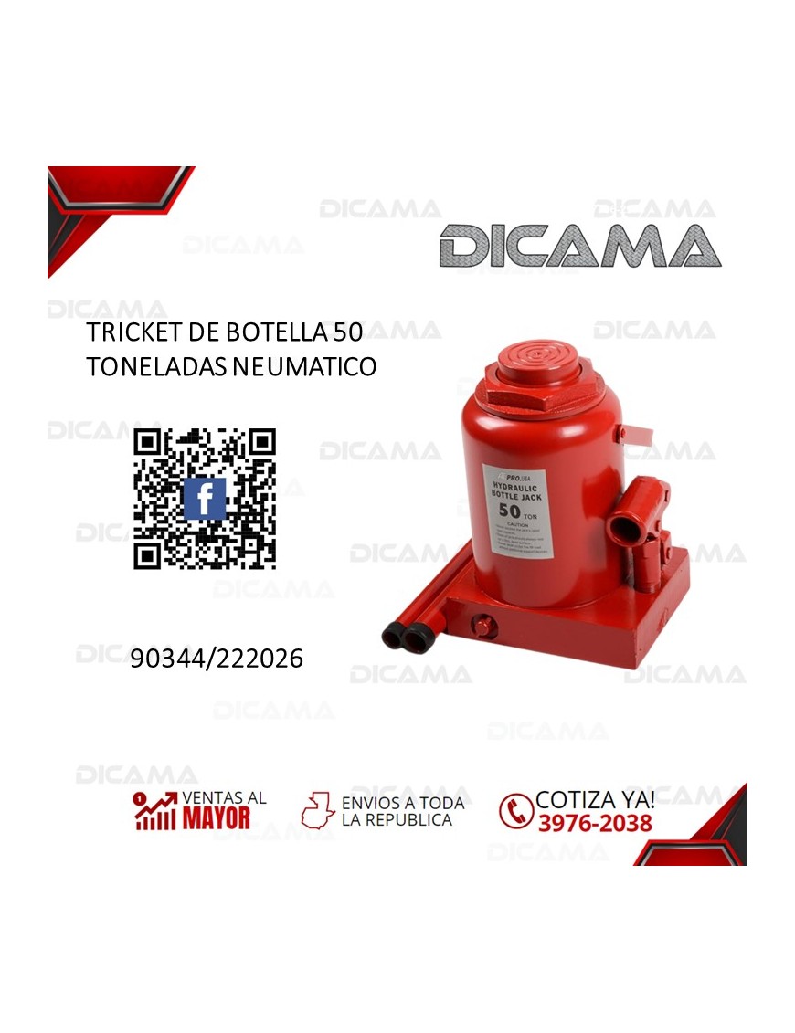 TRICKET DE BOTELLA 50 TONELADAS