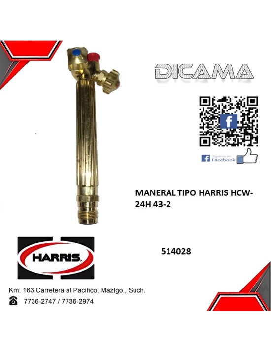 MANERAL TIPO HARRIS HCW-24H 43-2