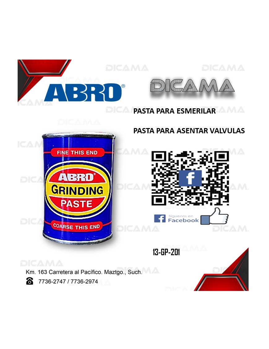 PASTA PARA ESMERILAR