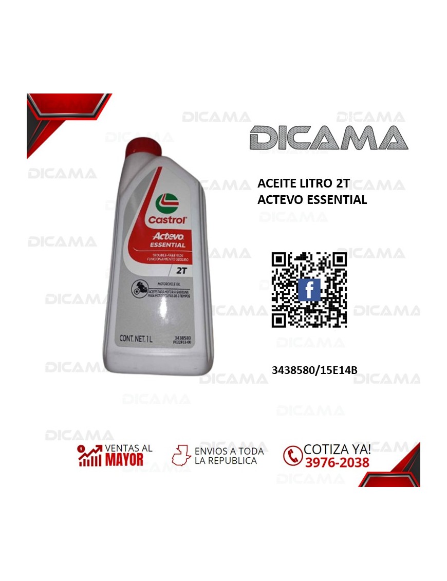 ACEITE LITRO 2T ACTEVO ESSENTIAL