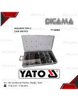 SEGUROS TIPO E CAJA 300 PCS