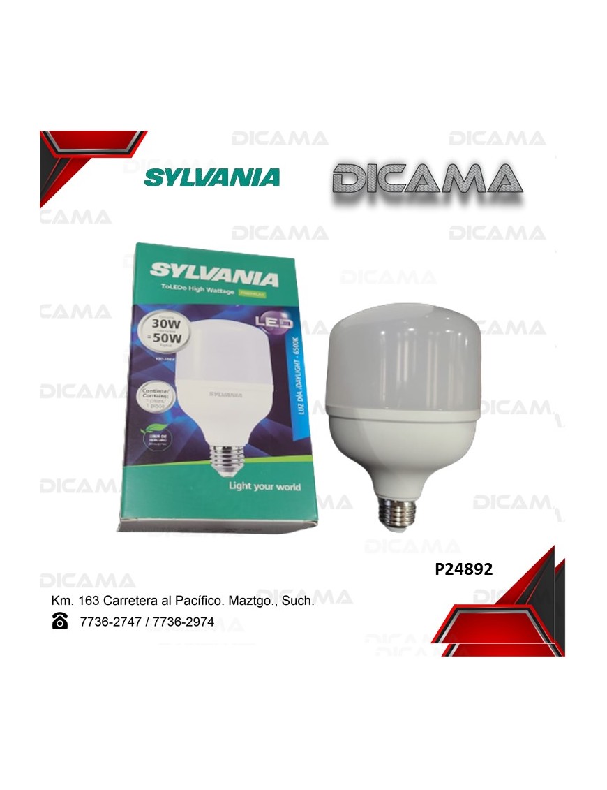 BOMBILLA LED 30 WATTS HP