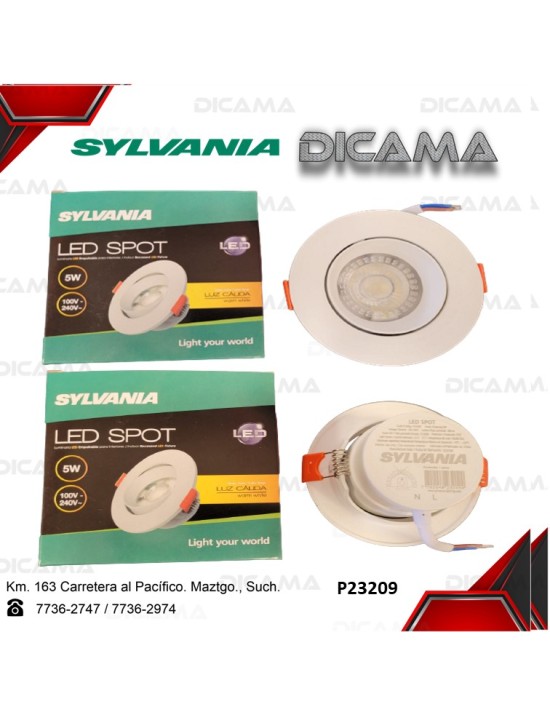LED SPOT 5 WATTS INVERTER 110/220