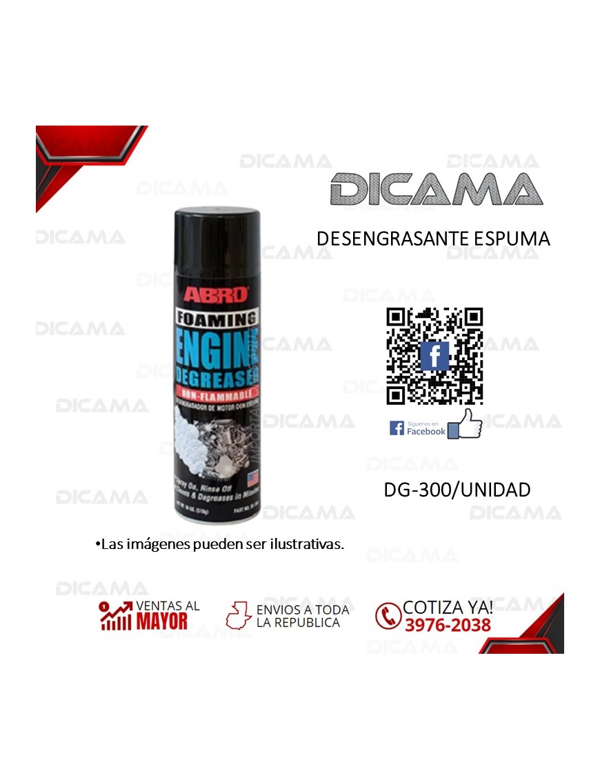 DESENGRASANTE ESPUMA