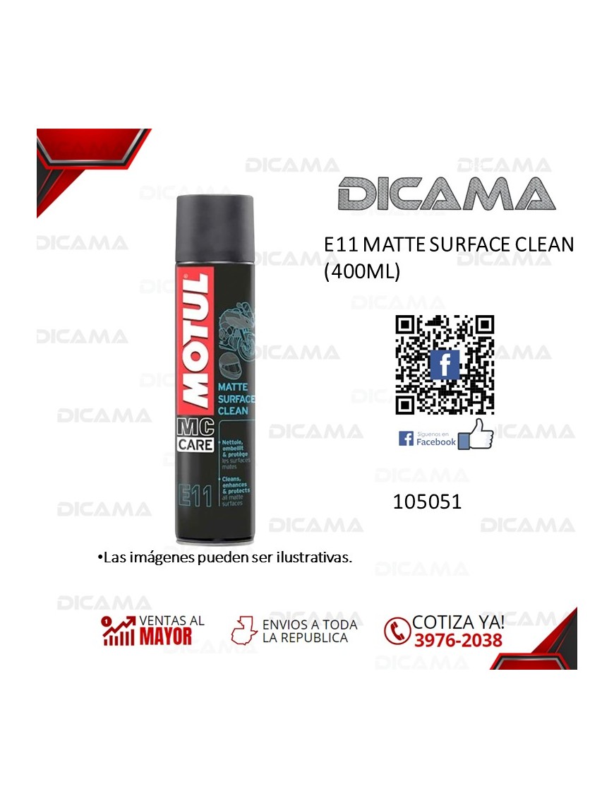 E11 MATTE SURFACE CLEAN (400ML)