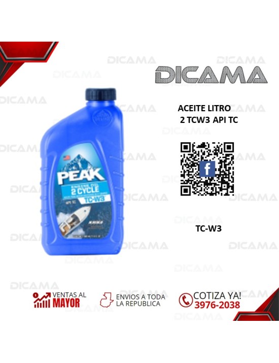 ACEITE LITRO 2 TCW3 API TC