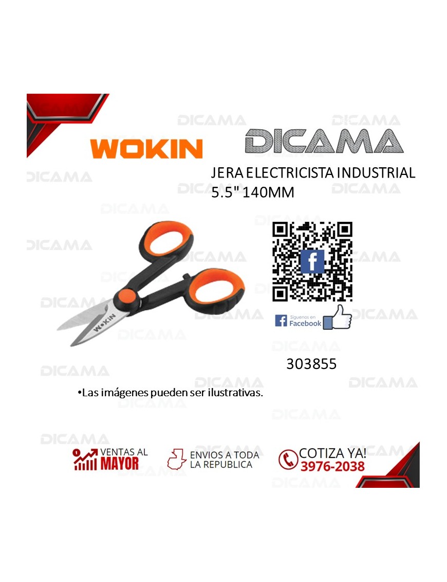 TIJERA ELECTRICISTA INDUSTRIAL 5.5" 140MM